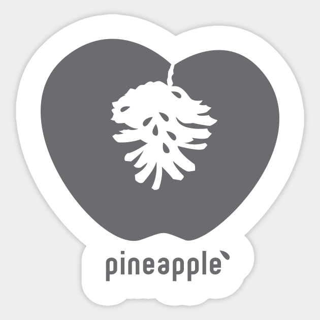 pineapple Sticker by Lab7115